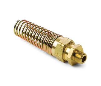 68RBSG  Male connector with spring guard