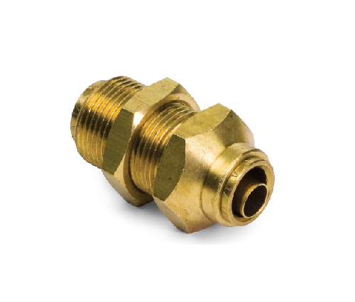 1582 D.O.T Push In  Bulkhead Union