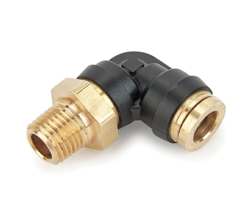 369PTC Male Elbow Swivel 90°