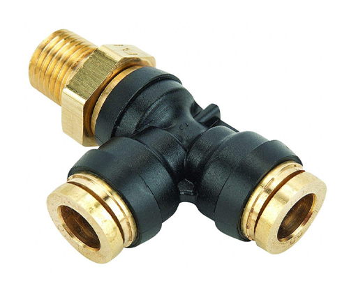 High-performance 371PTC male straight-through tee swivel: providing excellent connection solutions for heavy-duty truck applications