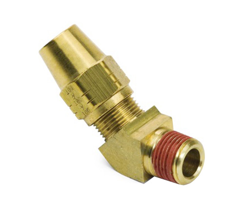 1380 Air Brake Fittings 45° Male Elbow