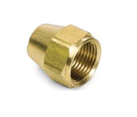 50# SAE 45° Flare Short Rod Nut Brass  Flare fittings 