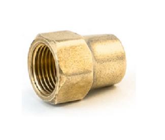 441S#  SAE 45° Flare Brass fittings  Long Forged Nut
