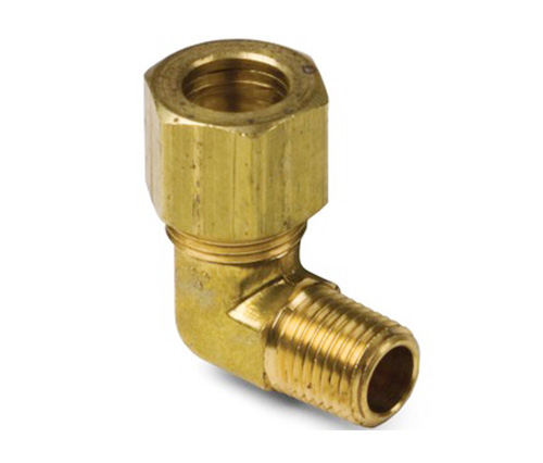 69# Compresssion 90° Brass Male Elbow