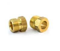 100 Brass Inverted Flare Fitting Tube Nut