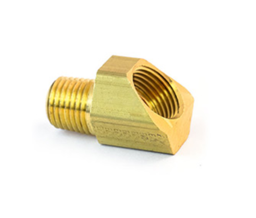 352 Brass Inverted Flare 45° Male Elbow