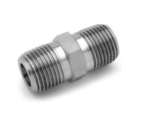 Stainless Steel Hex Nipple S3325