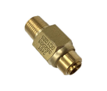 How do brass fittings in hydraulic systems cope with the increase in working pressure in high temperature environments?
