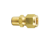 Brass Compression Male Connector Fittings