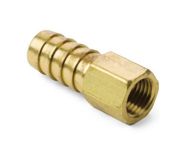Can Hose barb fitting be used for temporary connections?