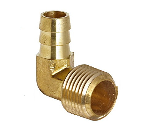 129 Hose Barb 90° Elbow to Male Pipe