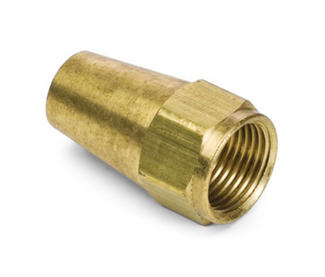441# SAE 45° Flare Brass fittings   Long Rod Nut 