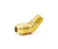 54# SAE 45° Flare Brass fittings Forged 45°Male Elbow