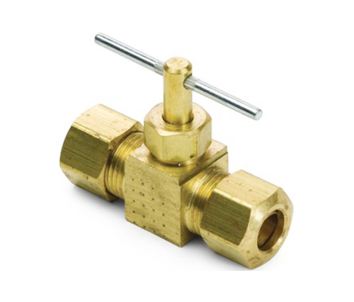 Brass Double Straightway Needle Valve