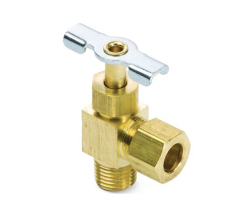 Brass Compression Angle Needle Valve DC-110